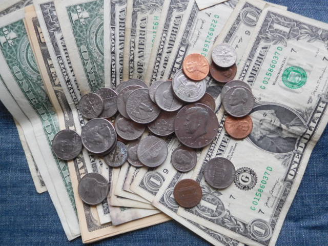 アメリカのお札・現金