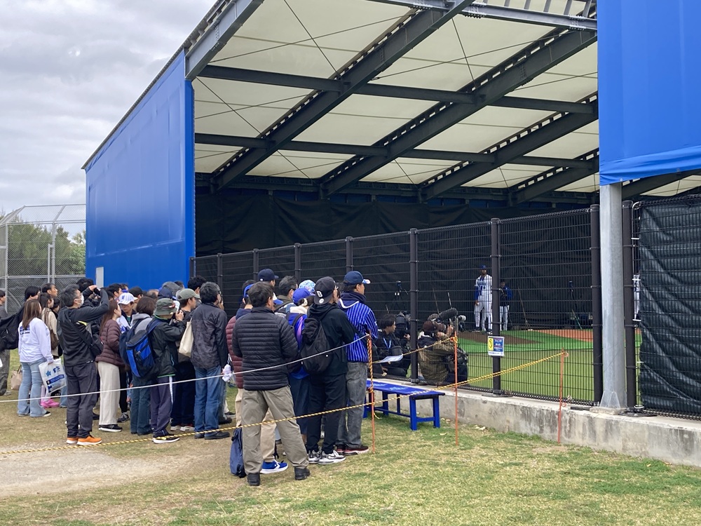 宜野湾市営球場のブルペン