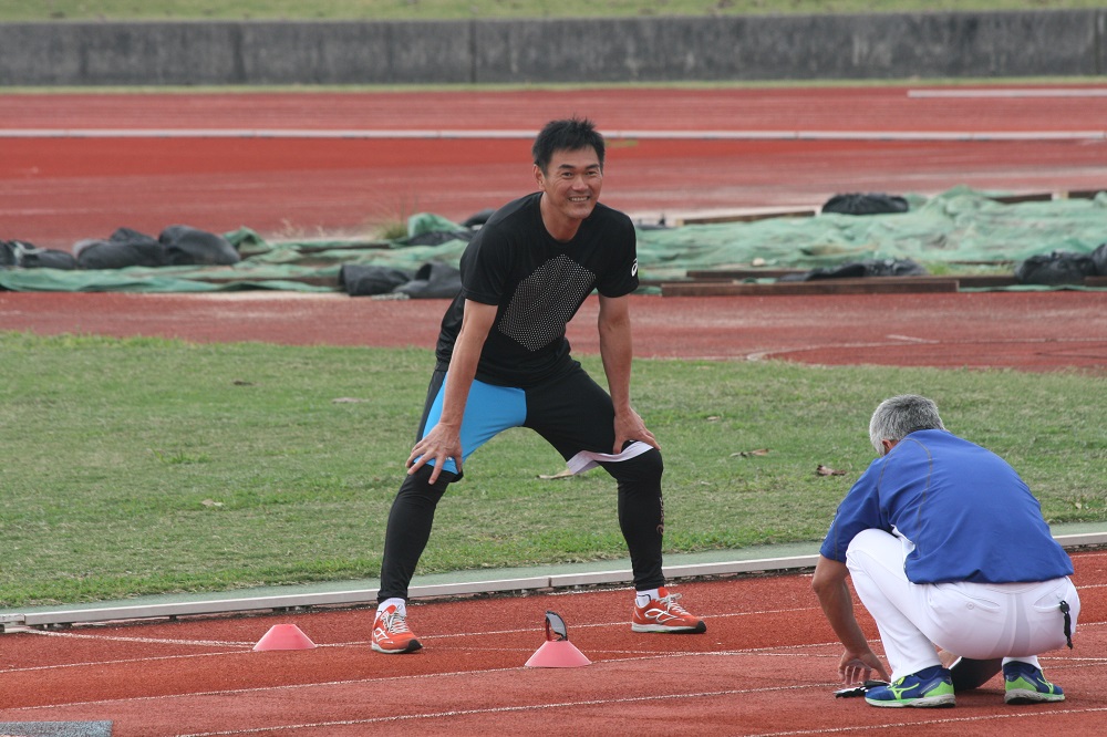 中日ドラゴンズ・北谷キャンプ、陸上競技場