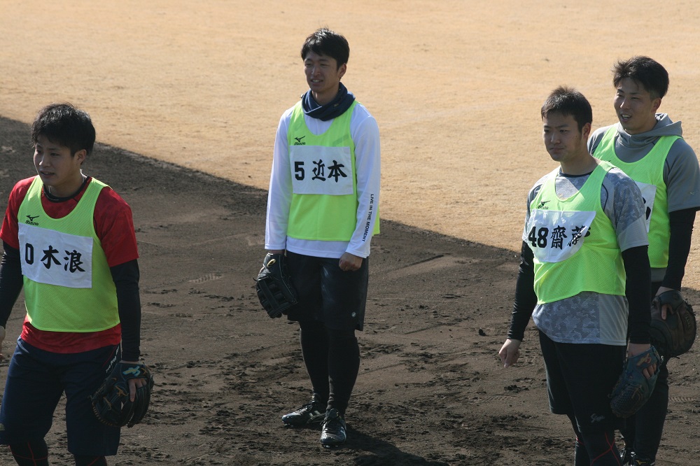 阪神タイガース新人合同自主トレ・近本光司