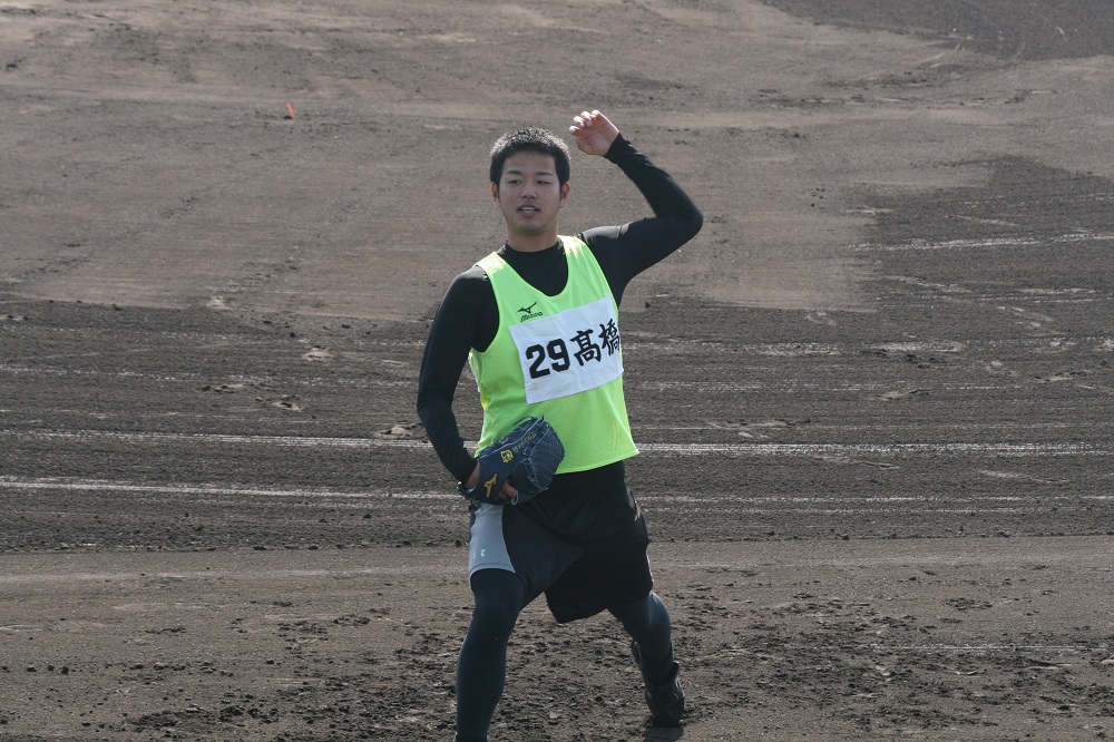 阪神タイガース新人合同自主トレ・高橋遥人