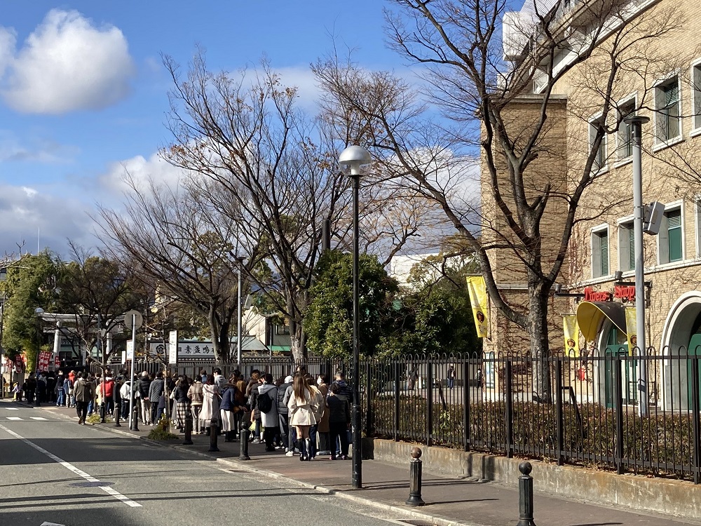 2024年コロナ元旦の午後・素戔嗚神社の初詣