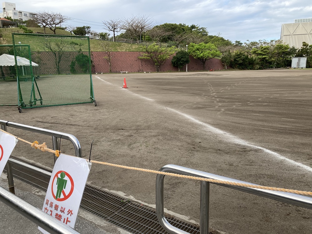 ヤクルトスワローズ・沖縄浦添キャンプのサブグラウンド