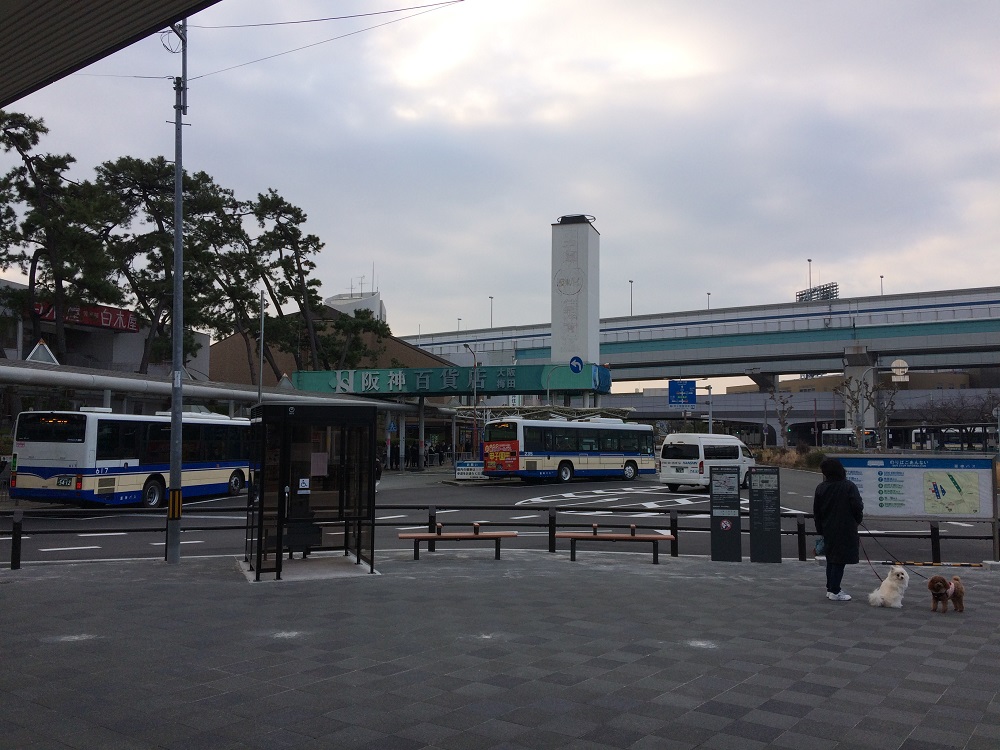 阪神バスターミナル・甲子園駅前