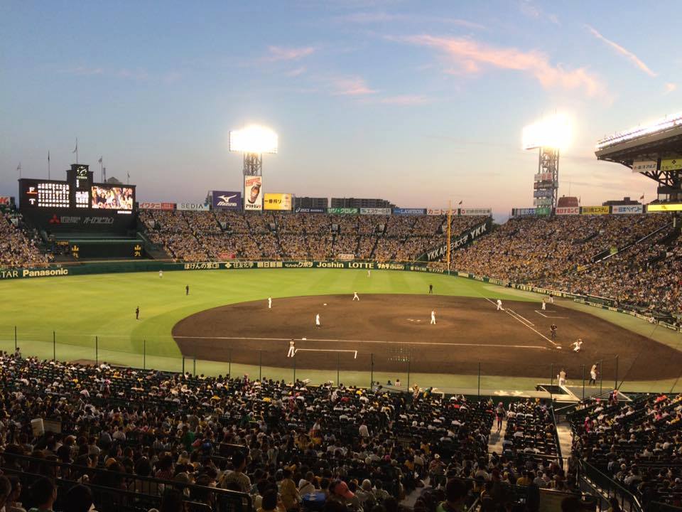 阪神甲子園球場のグラウンド