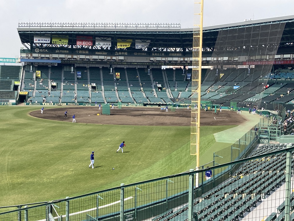 koshien-leftfield-seat