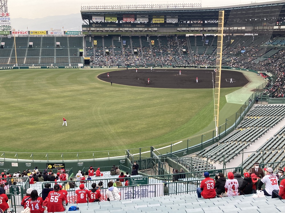 koshien-leftfield-seat