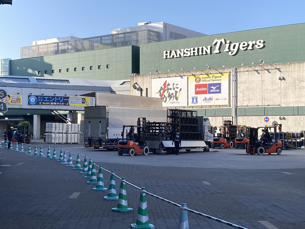 あいみょん甲子園ライブ設営準備開始