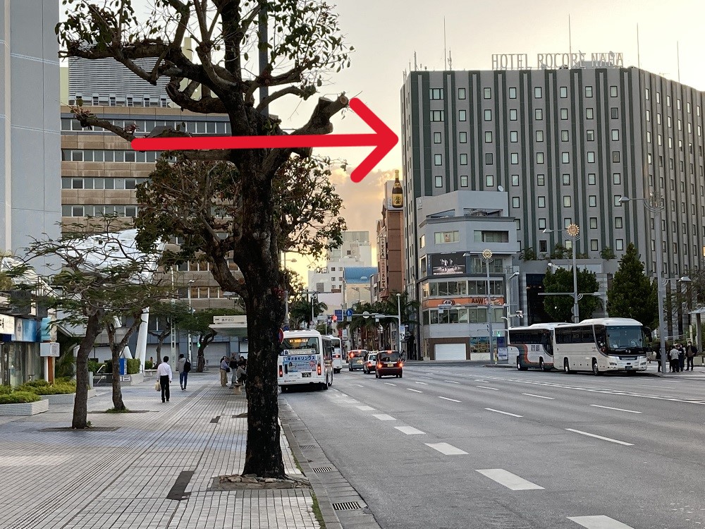 ホテルレコア那覇(ゆいレール・県庁前駅近い、国際通り入口)