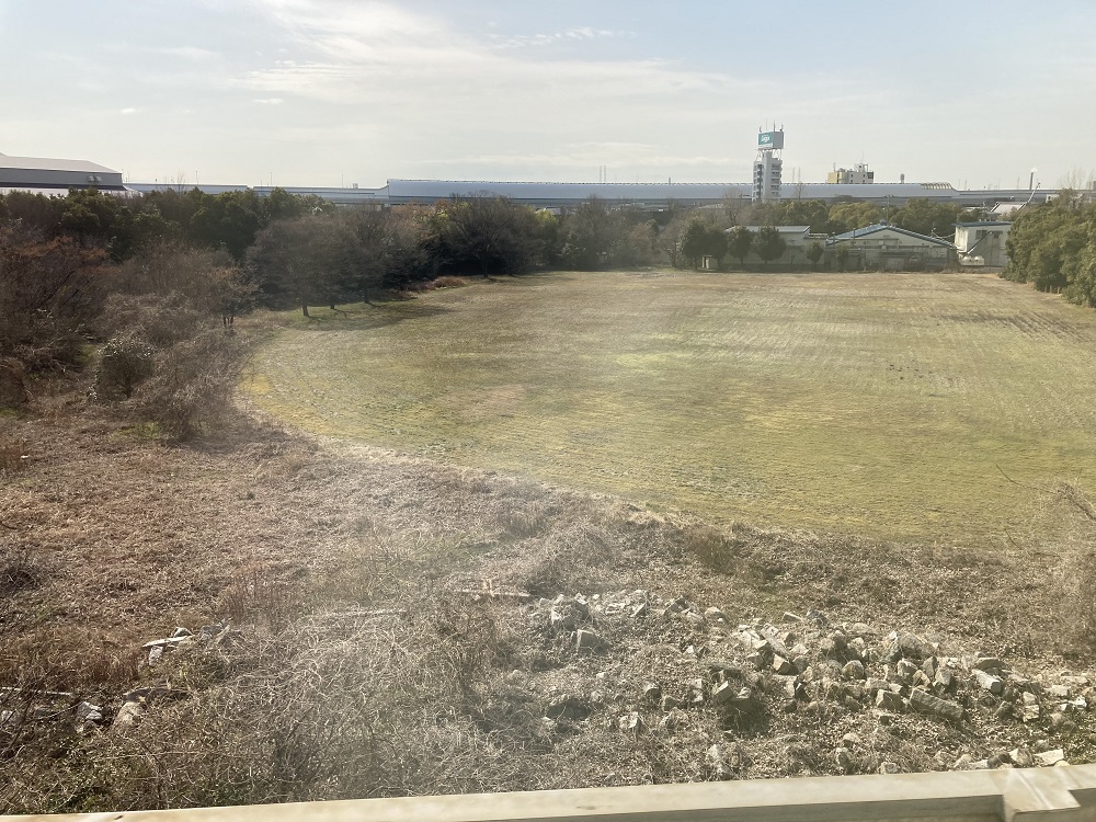 阪神タイガース合宿所の建設予定地