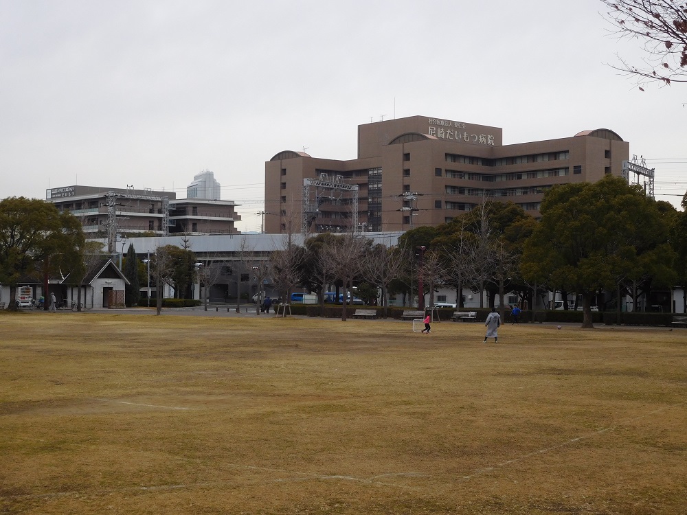 小田南公園近くの総合病院