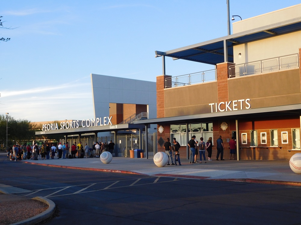 Peoria Sports Complex、サンディエゴ・パドレスとシアトル・マリナーズのキャンプ球場