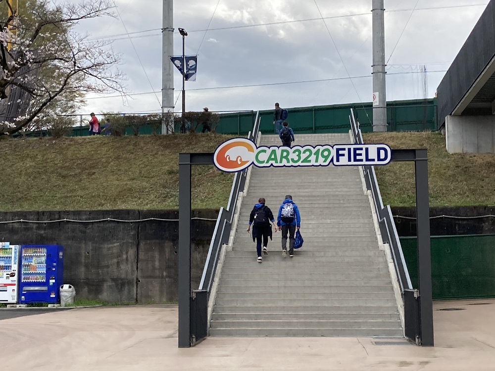 カーミニークフィールドのメインゲート（西武ライオンズ・ファーム本拠地球場）