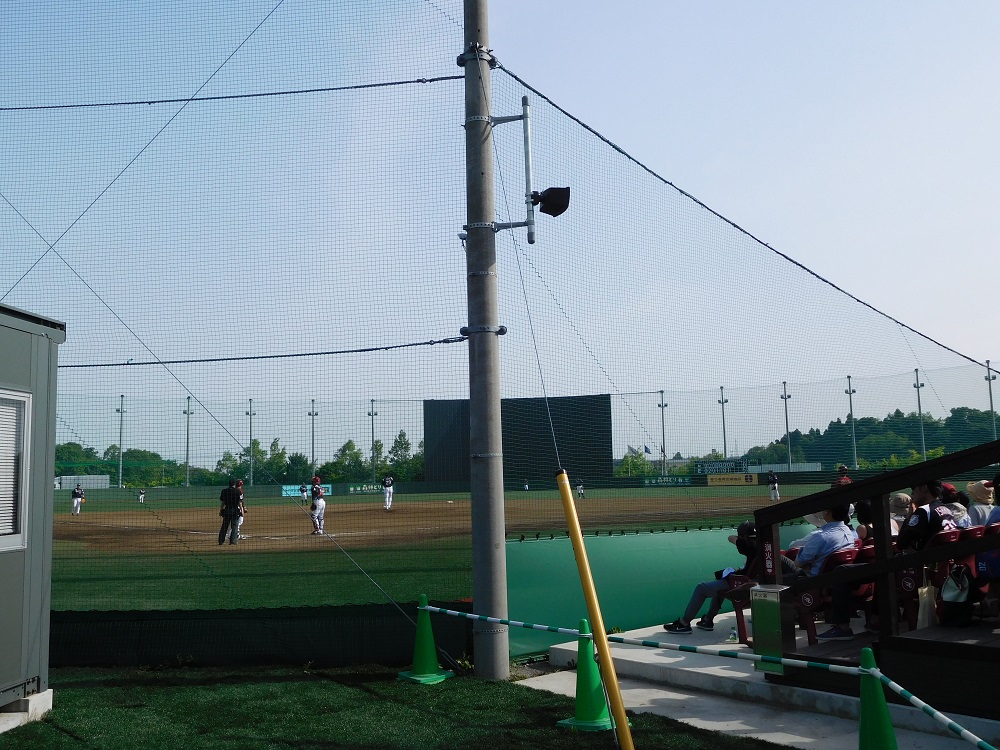 森林どりスタジアム泉のグラウンド（東北楽天ゴールデンイーグルス・ファーム本拠地球場）