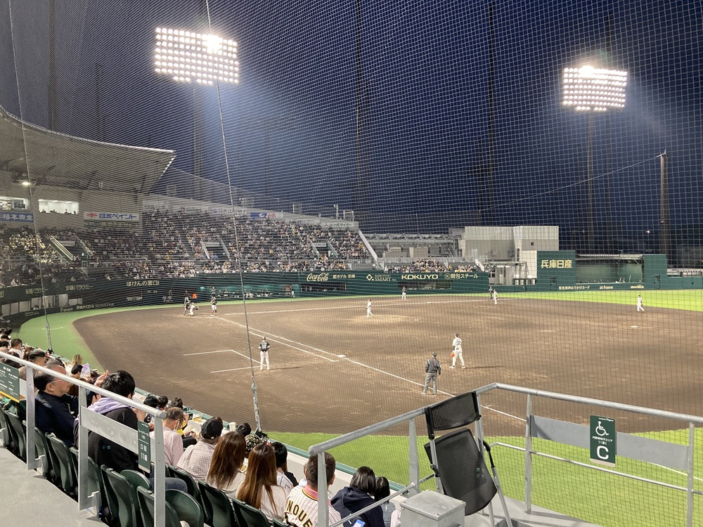 SGLスタジアム尼崎のナイトゲーム