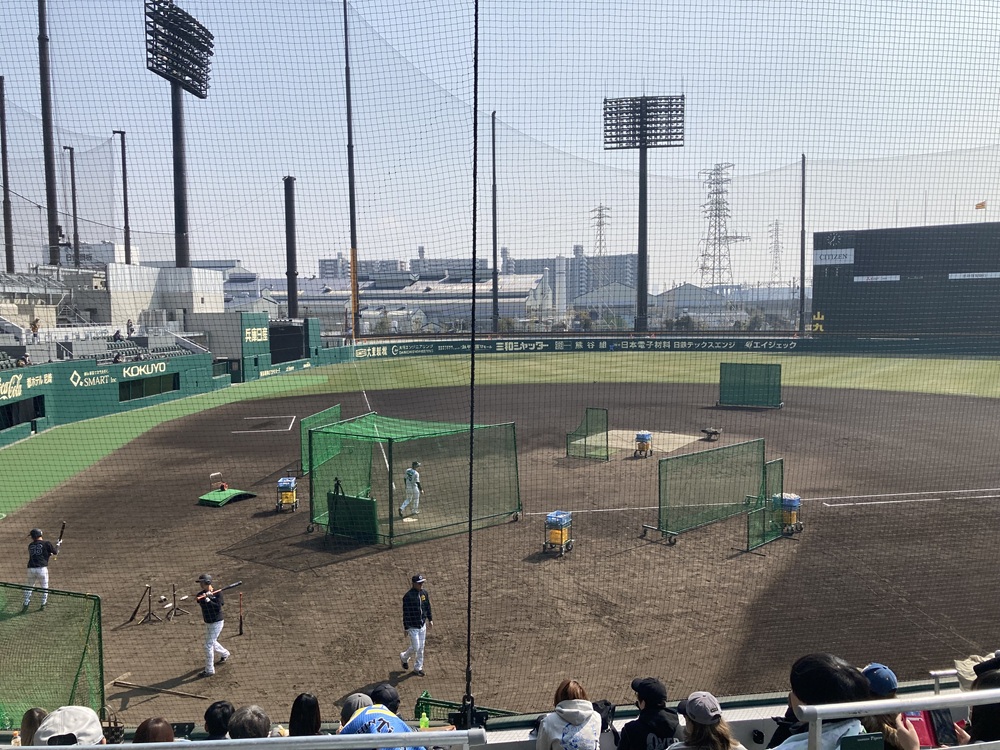 「SGLスタジアム尼崎」ネット裏指定席 1段221番