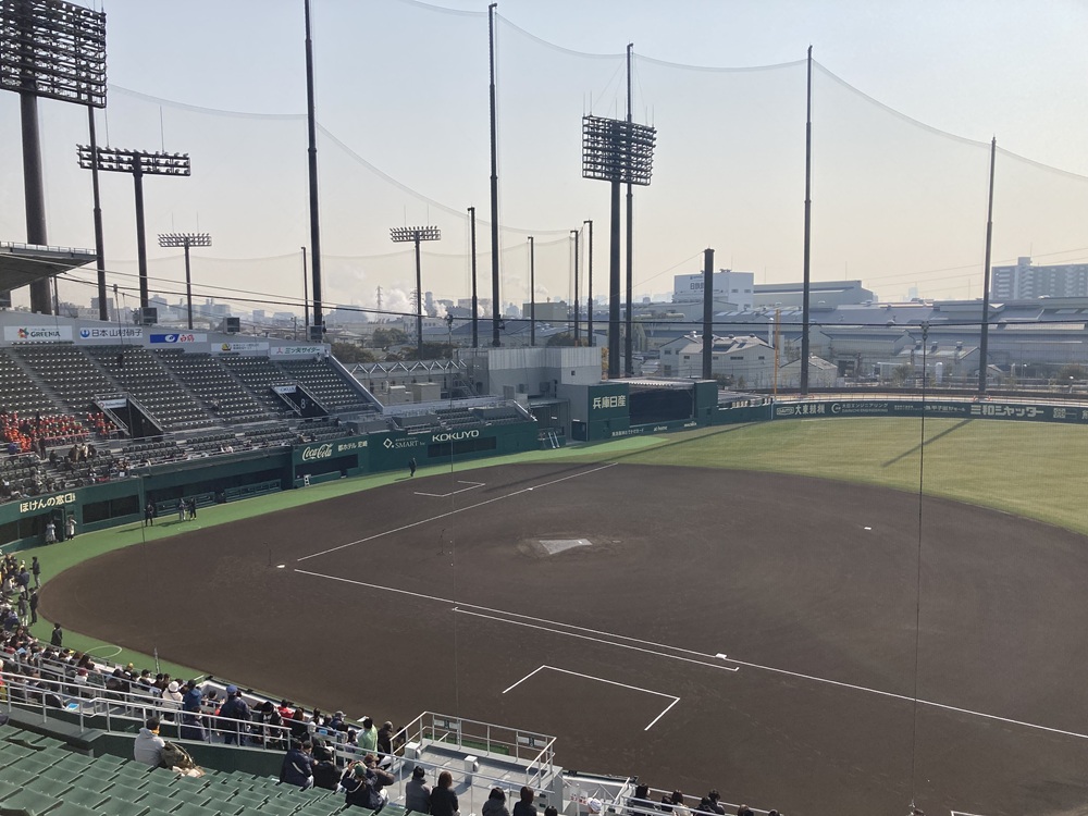 「SGLスタジアム尼崎」1塁内野指定席 17段81番