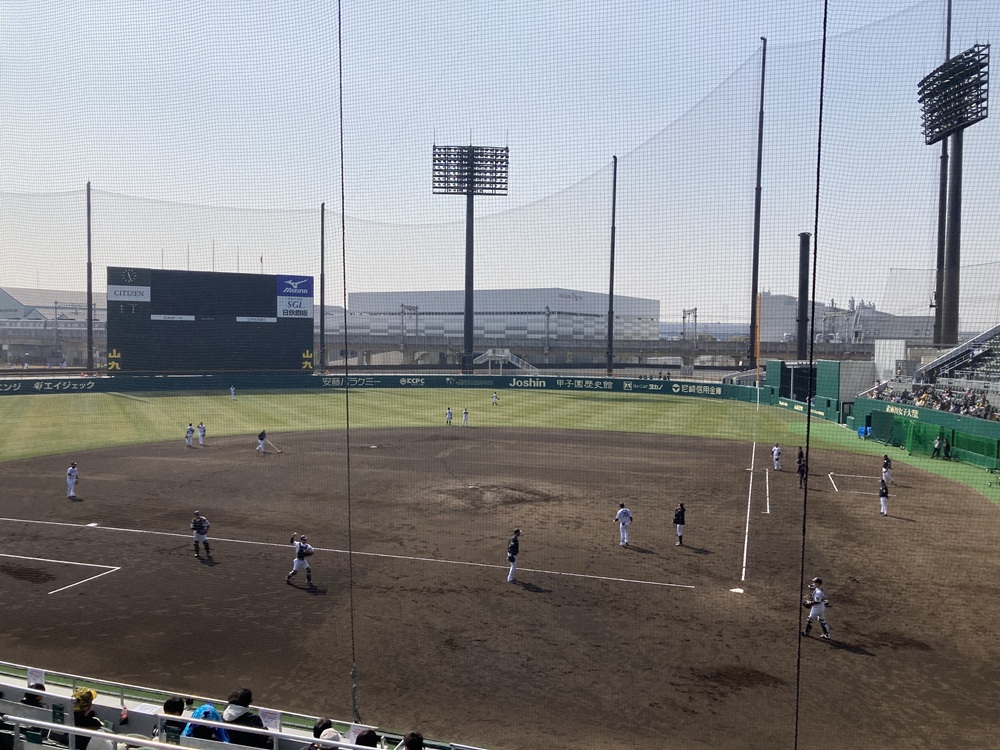 「SGLスタジアム尼崎」3塁内野指定席 5段291番