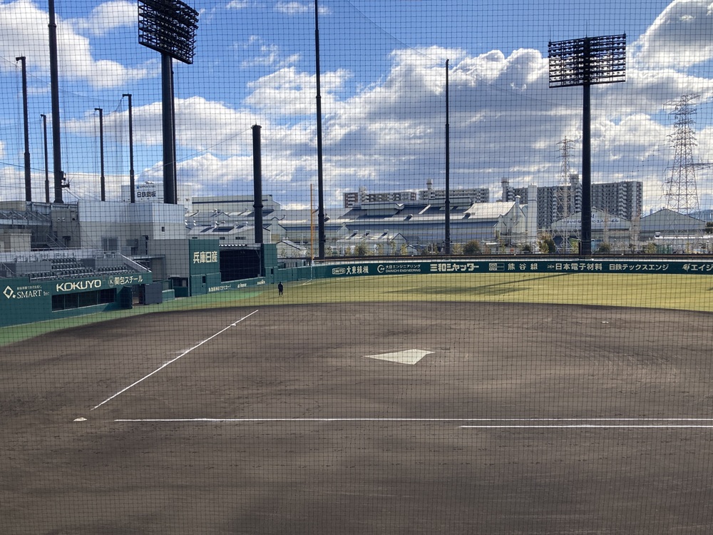 「SGLスタジアム尼崎」1塁内野指定席 1段170番