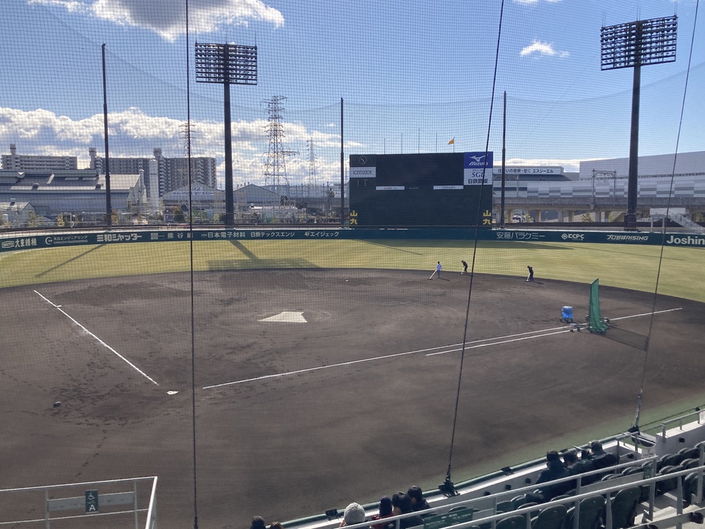 「SGLスタジアム尼崎」ネット裏指定席 5段231番