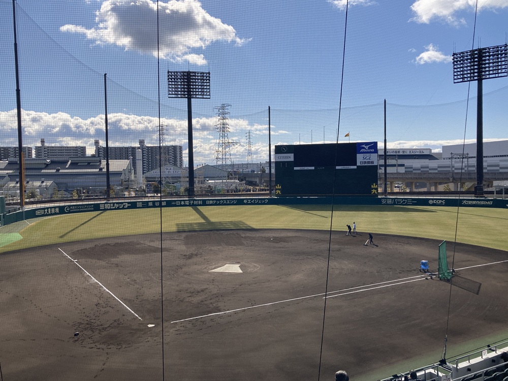 「SGLスタジアム尼崎」ネット裏指定席 8段231番