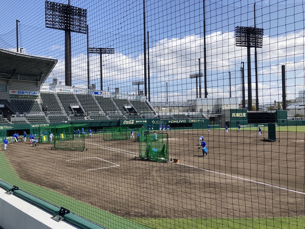 「SGLスタジアム尼崎」フィールドシート B段 21番
