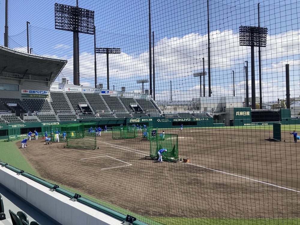 「SGLスタジアム尼崎」フィールドシート C段 21番