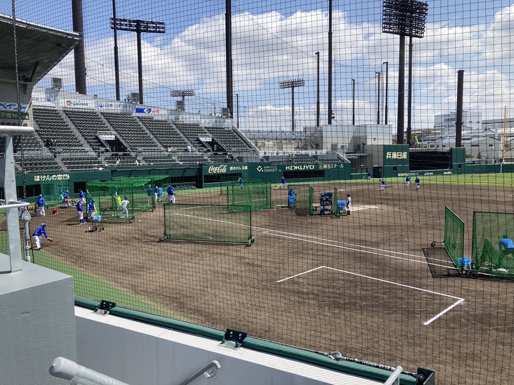 「SGLスタジアム尼崎」フィールドシート D段 50番