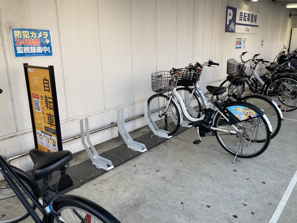 レンタル自転車(平塚球場近く)