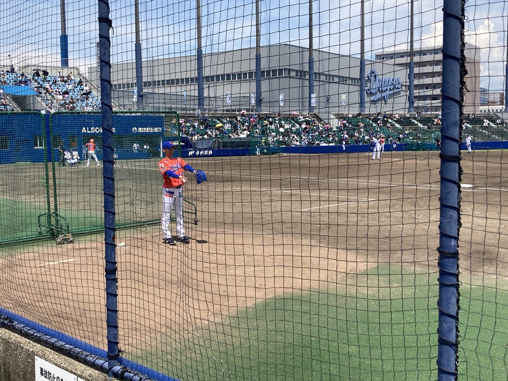 ナゴヤ球場のブルペン