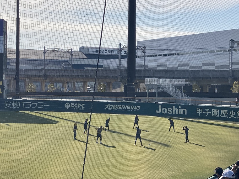 阪神タイガース・新人合同自主トレ